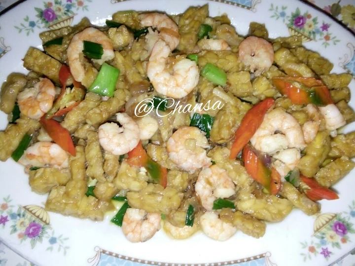 Cara Mudah Membuat Resep Tumis Tempe Udang yang Uenak Anti Ribet, Lezat Sekali