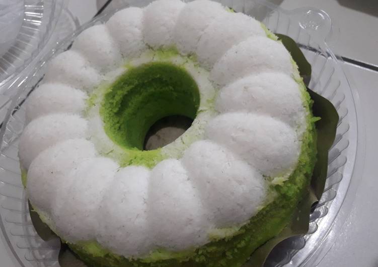 Proses Menyiapkan Bolu kukus kelapa, Lezat