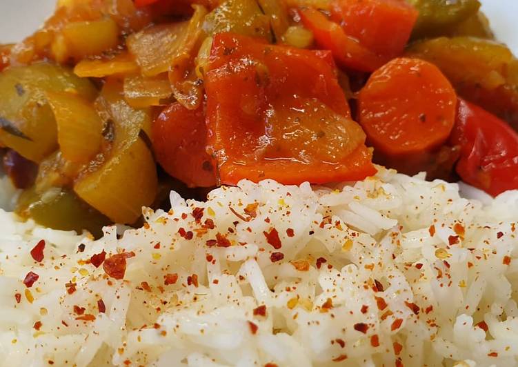Pisto sin gluten