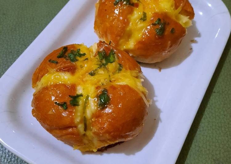 Resep Simple Korean garlic Bread (simple ala anak Kos) low budget 😆 Anti Gagal