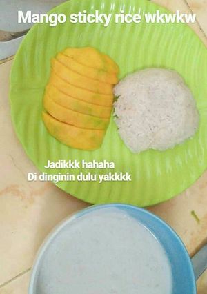 Foto resep Mango sticky rice