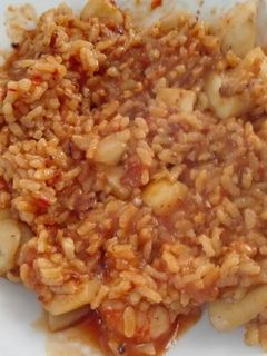 Una foto de Arroz a banda