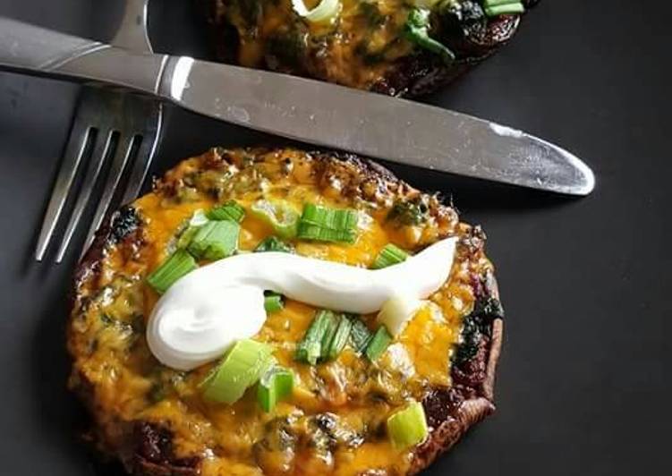 Mexican Portabello Pizza