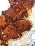 رز مع قطع دجاج