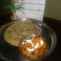 A picture of Dum Aloo.