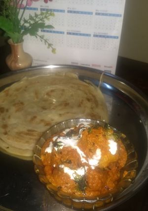 A picture of Dum Aloo.