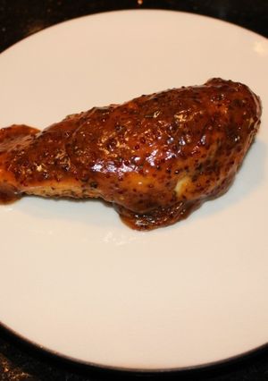 A picture of Honey Mustard Chicken.