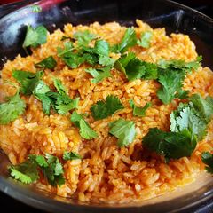 A picture of Instant Pot Mexican Rice (Arroz Rojo).