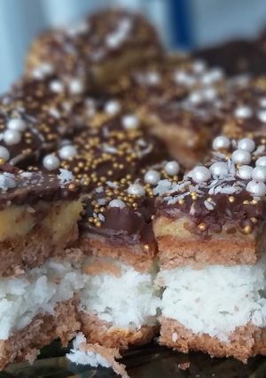 Bounty szelet recept fotója
