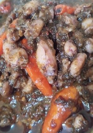 Foto resep Cumi masak pedas