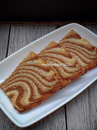 Cara Memasak Zebra cake putih telur Untuk Pemula