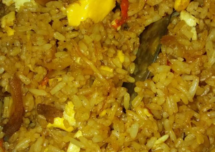 Nasi goreng super pedes dan super simple