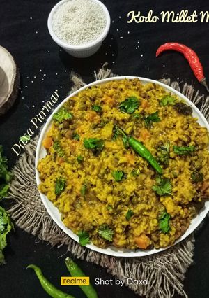 A picture of Kodo Millet Masala Khichdi.