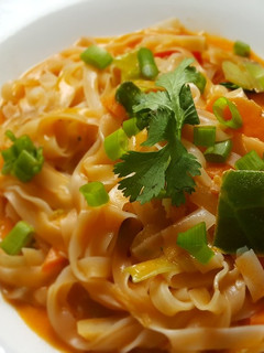 A picture of Thai Red Curry Noodles.