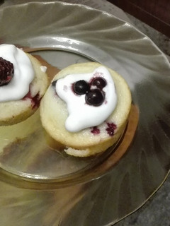 Erdei gyümölcsös muffin recept fotója