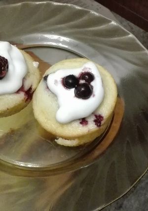 Erdei gyümölcsös muffin recept fotója