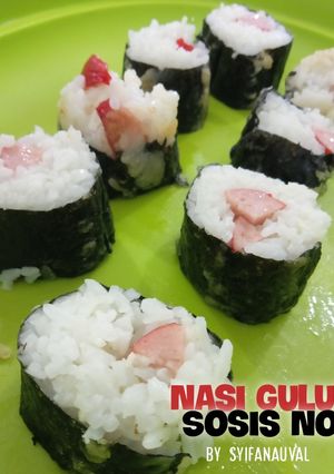 Foto resep Recook Nasi Gulung Sosis ala LC