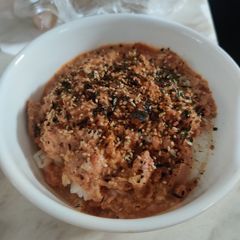 A picture of Canned Tuna "Oyakodon".