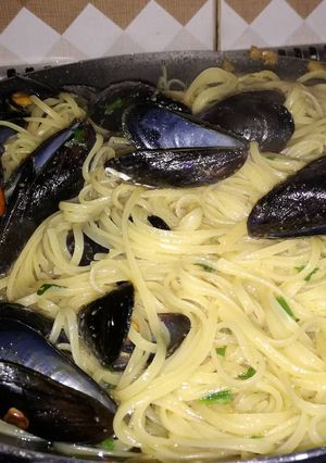 Foto di Padellata di linguine e cozze