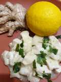 Bocconcini di pollo al limone 🍋 e zenzero