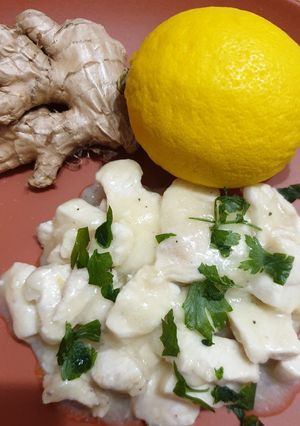 Foto di Bocconcini di pollo al limone 🍋 e zenzero