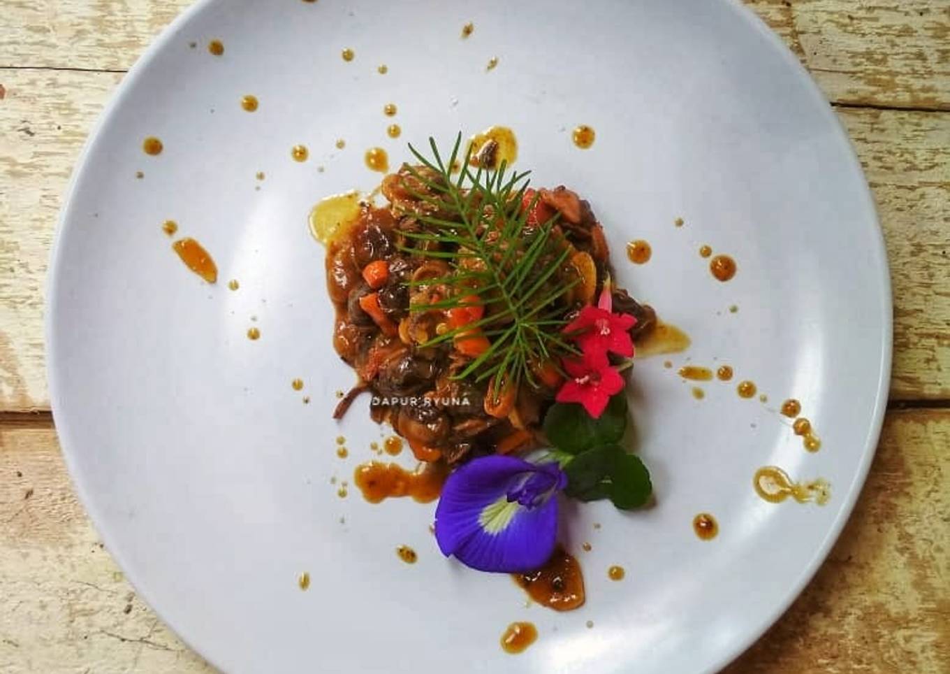 Tumis Kerang Dara Saus Tiram