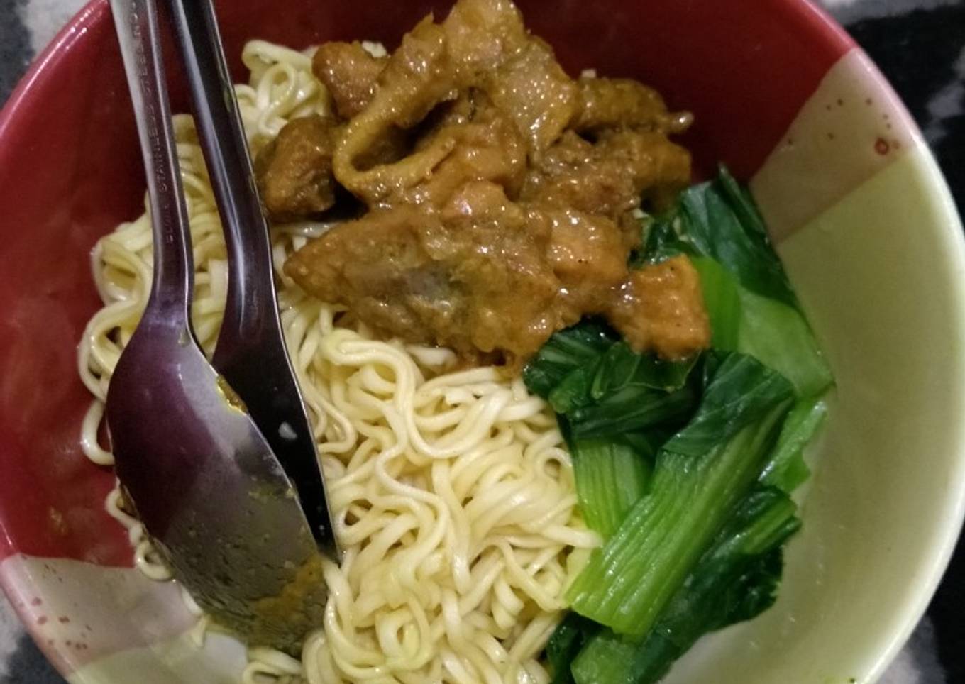 Mie Ayam Simpel dan Enak