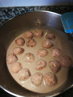Una foto de Albóndigas en salsa