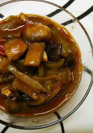 A picture of Mushroom Mix veg.