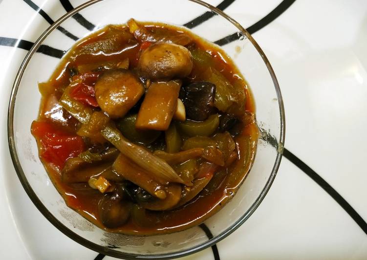 Recipe: Yummy Mushroom Mix veg