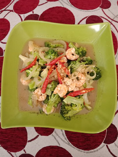 Foto resep Tumis Udang Brocoli