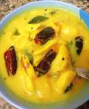 Chakkakuru pachamanga curry(jackfruit seed and raw mango curry)