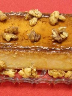 Una foto de Pastel de queso con nueces caramelizadas