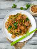 Bakmie Goreng Sosis Tuna