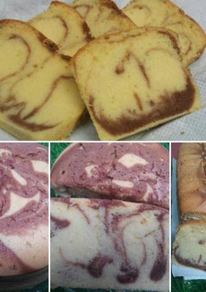 Foto resep Marmer cake ala pawon naylee lembut dan kempus banged... :)