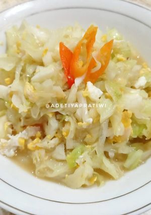 Foto resep Tumis Kol Telur