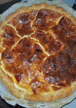 Une photo de Quiche au chorizo