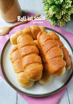 Foto resep Roti goreng isi sosis/coklat