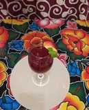 Bebida de jamaica con mezcal