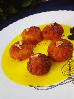 रसभरी (rasbhari recipe in Hindi) रेसिपी मुख्य फोटो
