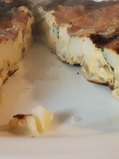 Una foto de Tortilla de papas saludable