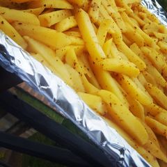 A picture of Baked fries.
