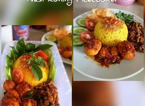 Foto resep Nasi uduk/nasi kuning ricecooker