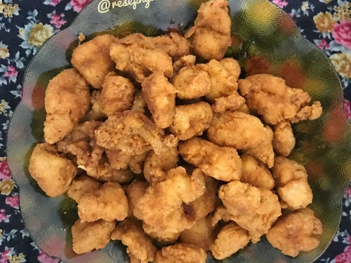 Cara Gampang Menyiapkan Resep Chicken Popcorn yang Lezat Sekali Anti Ribet, Menggugah Selera