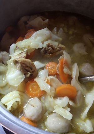 Foto resep Sop Ayam Pentol
