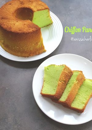Foto resep Pandan Chiffon Cake