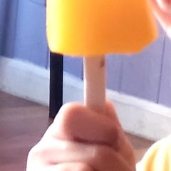Only 2-ingredients popsicle A picture of Only 2-ingredients popsicle.