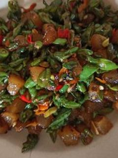 Foto resep Tumis kikil kacang panjang