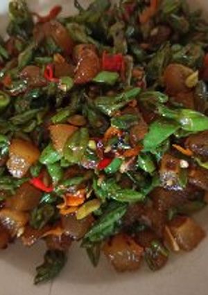 Foto resep Tumis kikil kacang panjang