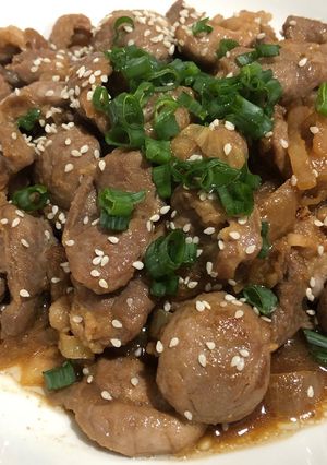 味噌豬肉 的食譜成品照片